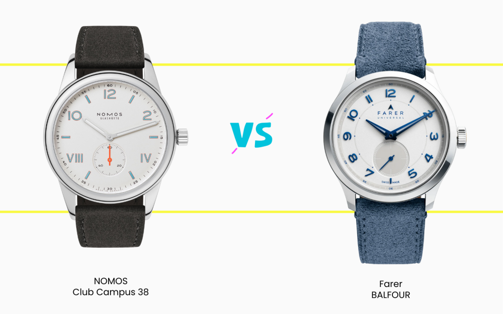 Lug to lug comparison