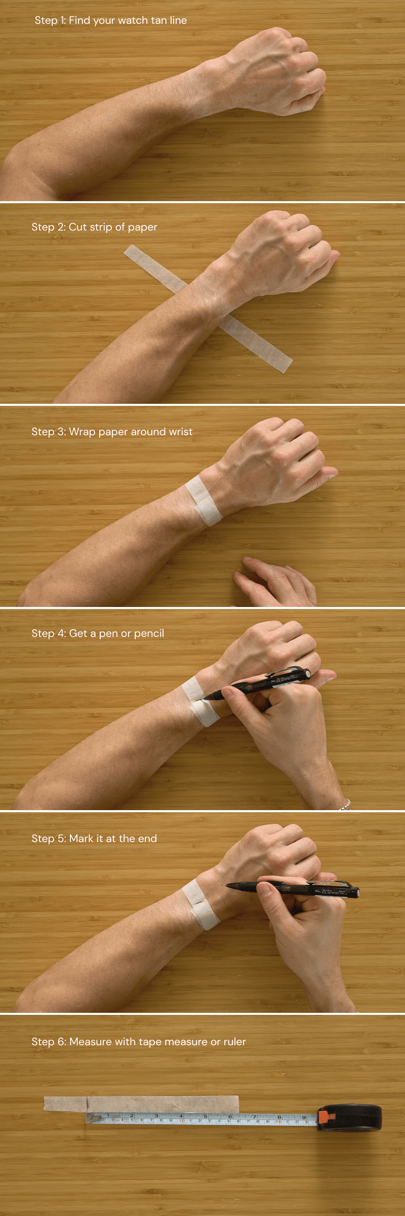 How to measure wrist