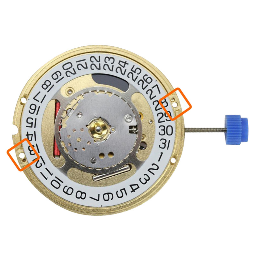 Swiss quartz movement